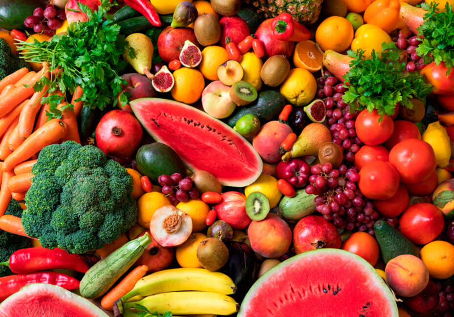 I 5 colori per mangiare sano