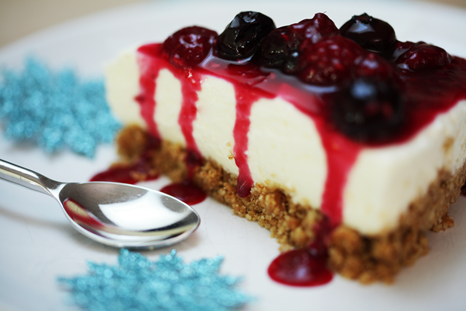 Winter Berry Cheesecake